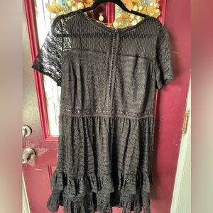 Lane Bryant Black Lace Kids Dress